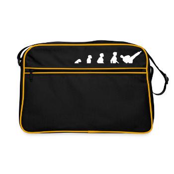 Evolution Karaté Arts Martiaux - Sac Retro - noir/or - Devant