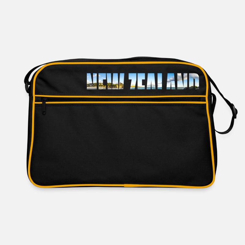 Neuseeland Geschenkidee Backpacker Work & Travel Retro Tasche