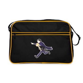 Ready for the investigation! - Retro Bag - black/gold - Front