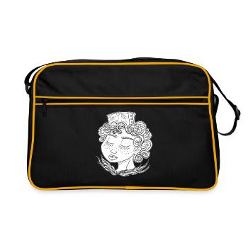 Thoughtful - Retro Bag - black/gold - Front