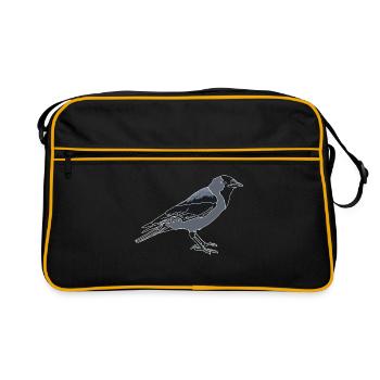 Dohle - Retro Tasche - Schwarz/Gold - Vorne