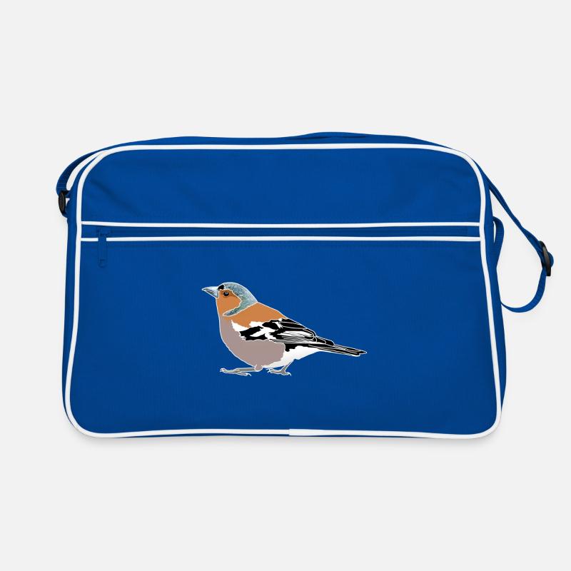 Buchfink Retro Tasche