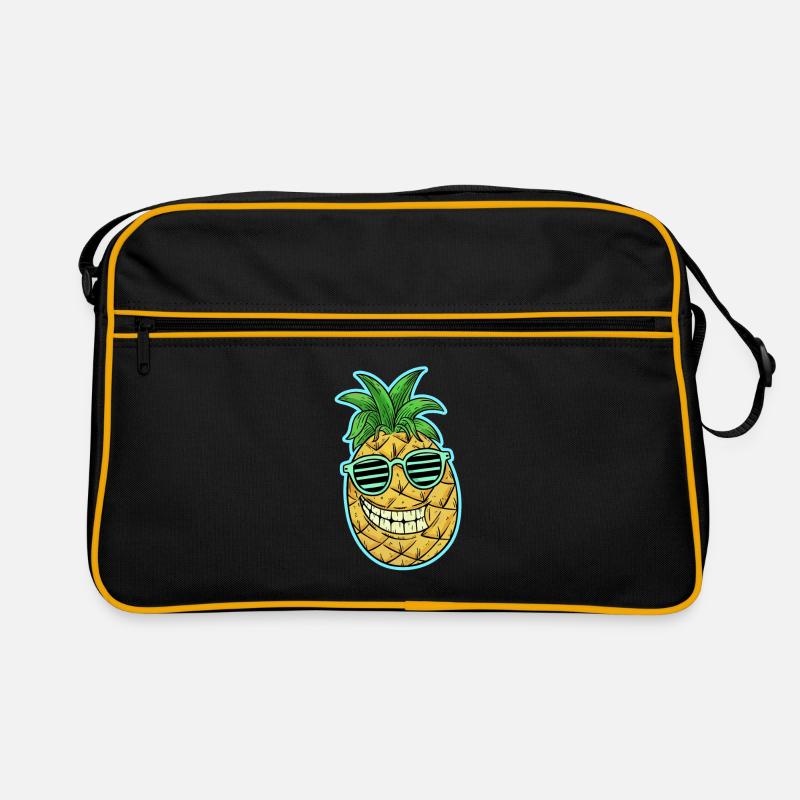 Ananas Retro Tasche