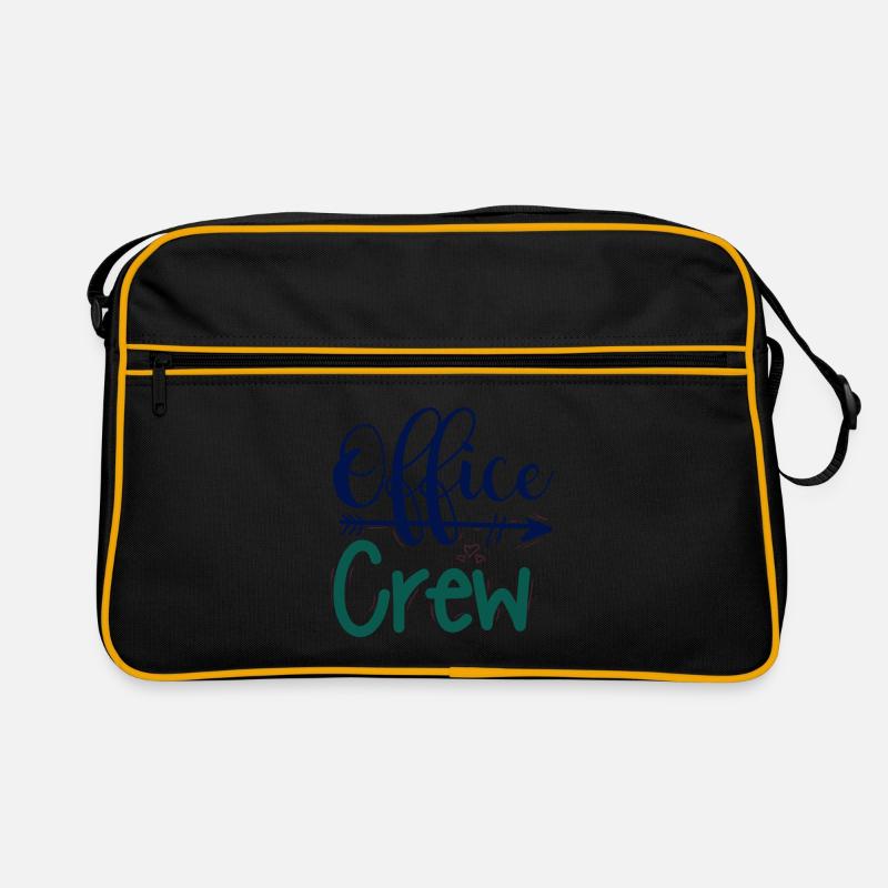 office crew Büro Team Retro Tasche