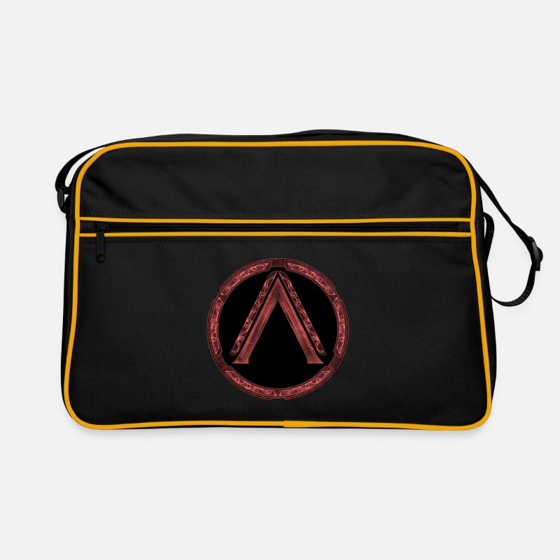 Sparta Lambda Icon Red Retro Bag