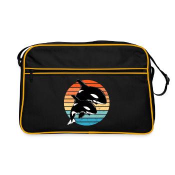 Orques - Sac Retro - noir/or - Devant