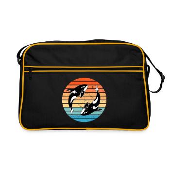 Orques - Sac Retro - noir/or - Devant