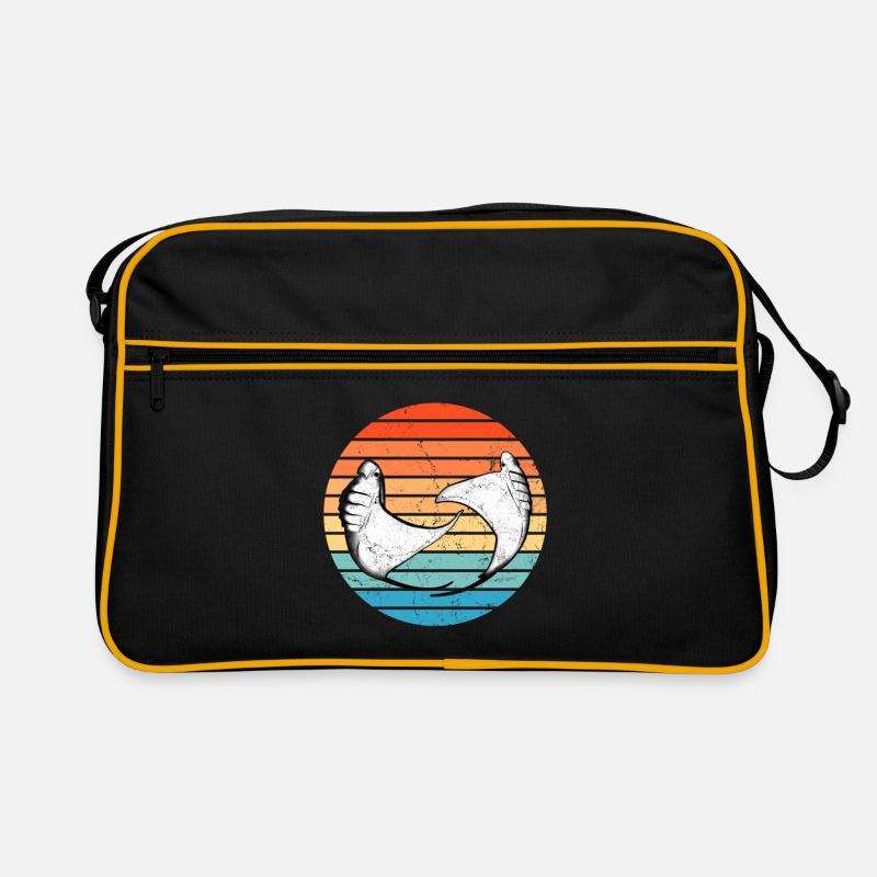 manta ray Retro Bag