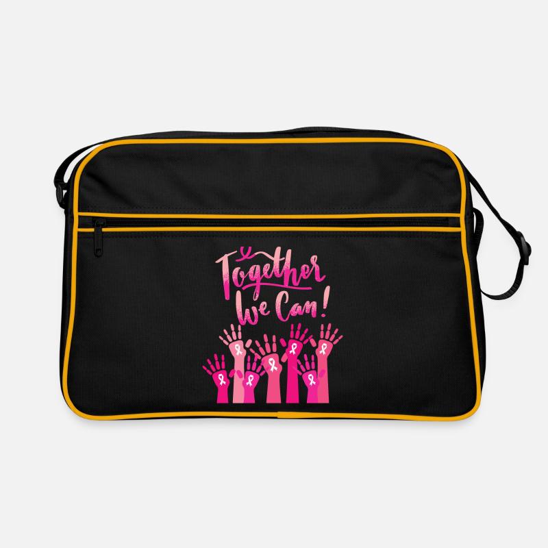 Ensemble, nous pouvons le cancer du sein octobre Sac Retro