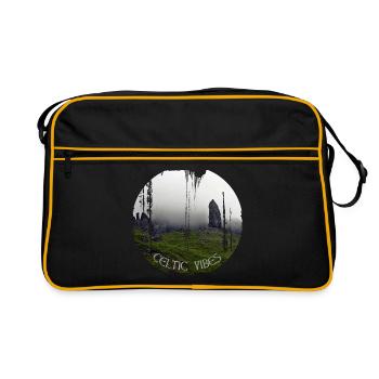 celts 2 - Retro Bag - black/gold - Front