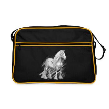 Cold-blood horse - Sac Retro - noir/or - Devant