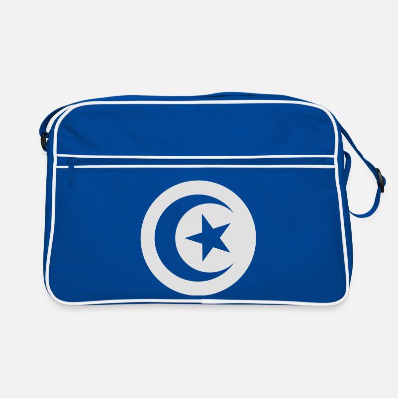 Tunisia white design Retro Bag
