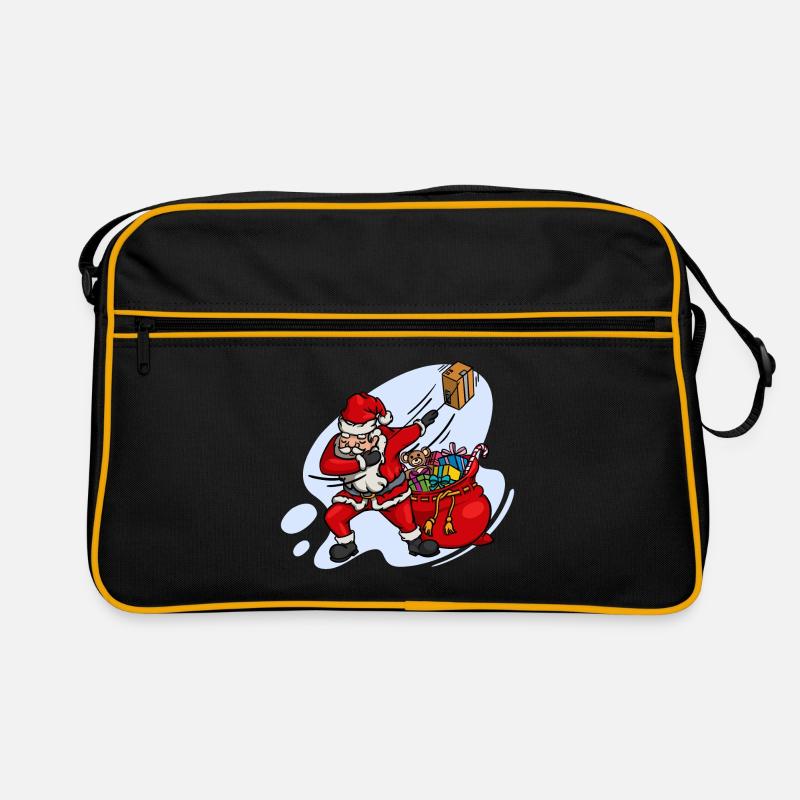 Süßer Dab Dabbing Weihnachtsmann Weihnachten Xmas Retro Tasche