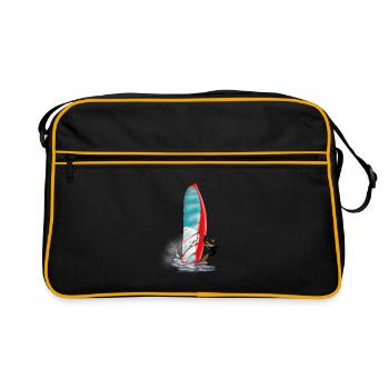 windsurfing - Retro Bag - black/gold - Front
