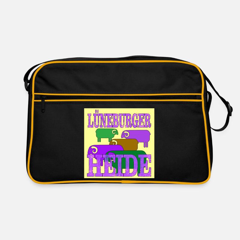 Lüneburger Heide Retro Tasche
