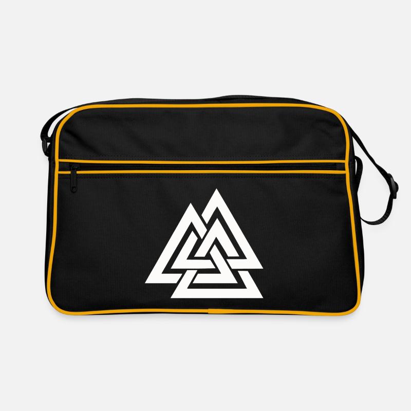 Valknut Wikinger Retro Tasche
