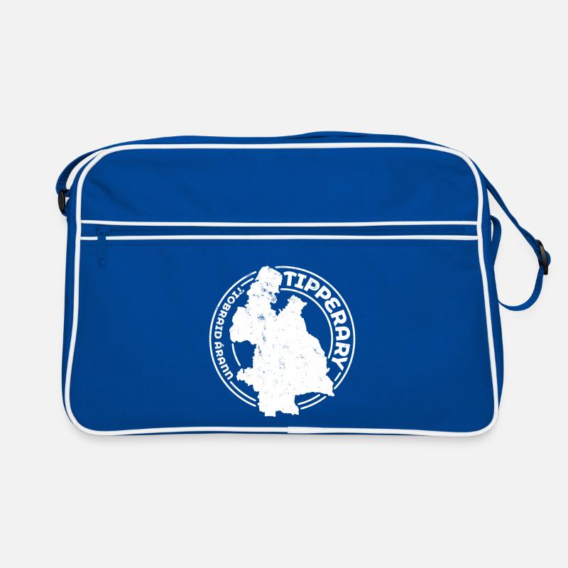 Tipperary Ireland Map | County Outline Stamp Retro Bag