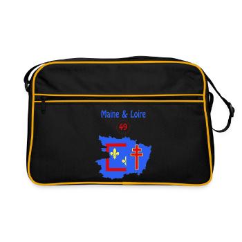 Maine & loire - Sac Retro - noir/or - Devant