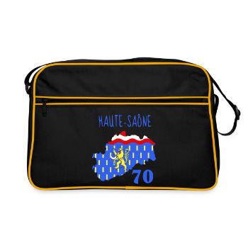 Haute-Saône - Retro Bag - black/gold - Front