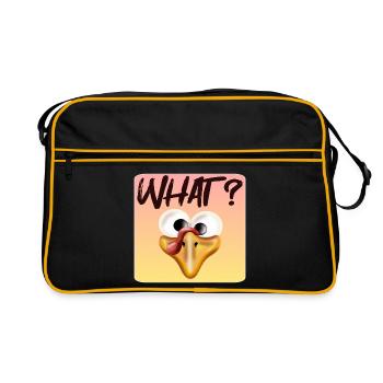 Turquie quoi - Sac Retro - noir/or - Devant