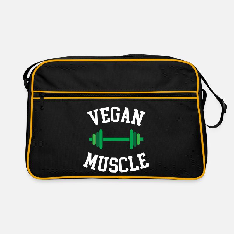 Muscle végétalien Sac Retro