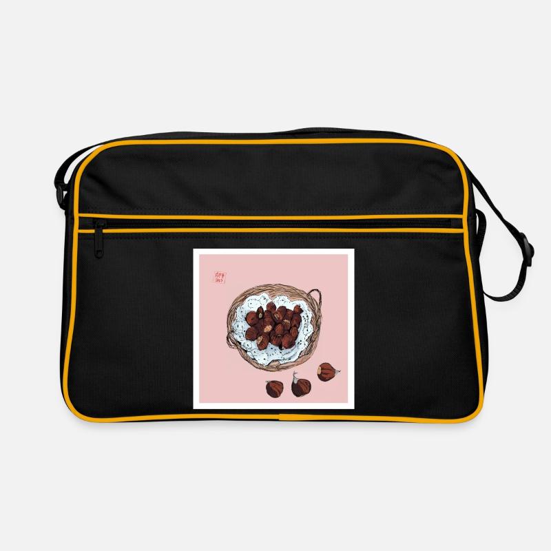 Châtaignes Sac Retro