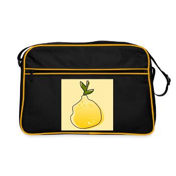 Citron - Sac Retro - noir/or - Devant