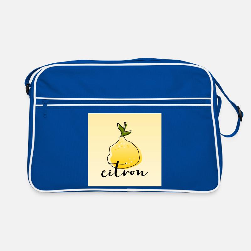 Lemon Retro Bag
