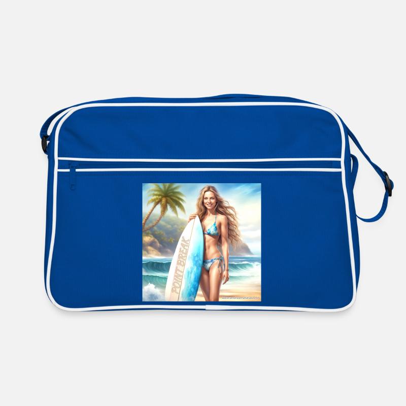 Mädchen Action Surf 2 Retro Tasche