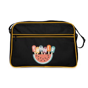 Été - Sac Retro - noir/or - Devant