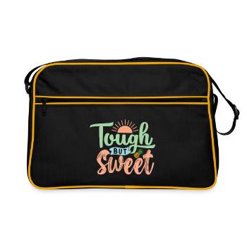 Dur et doux - Sac Retro - noir/or - Devant