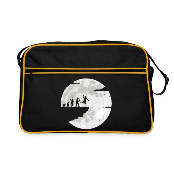 Moon Evolution Celebration - Retro Bag - black/gold - Front