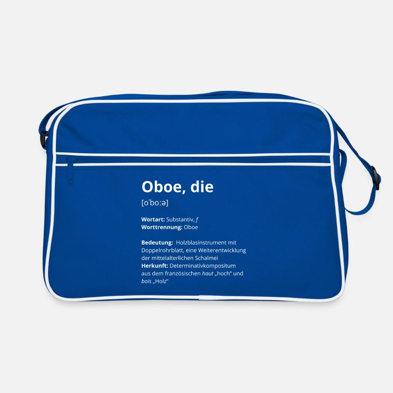 Oboe, die Retro Tasche