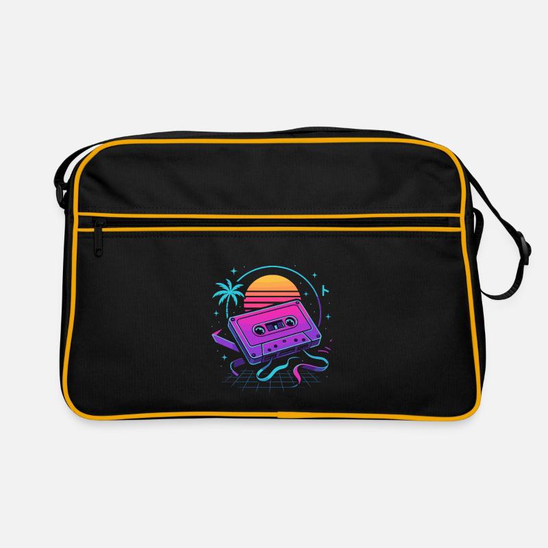 Retro Mixtape Vibes Retro Tasche