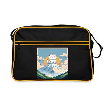 Fuji Kitten - Retro Bag - black/gold - Front