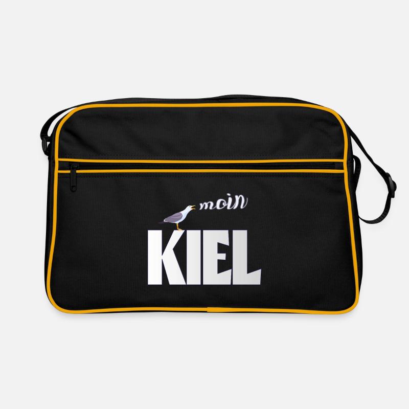 Kiel Möwe & Moin Design Retro Tasche