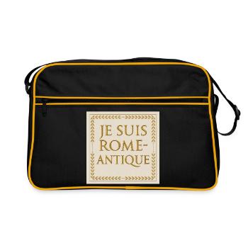 I Am Ancient Rome - Retro Bag - black/gold - Front