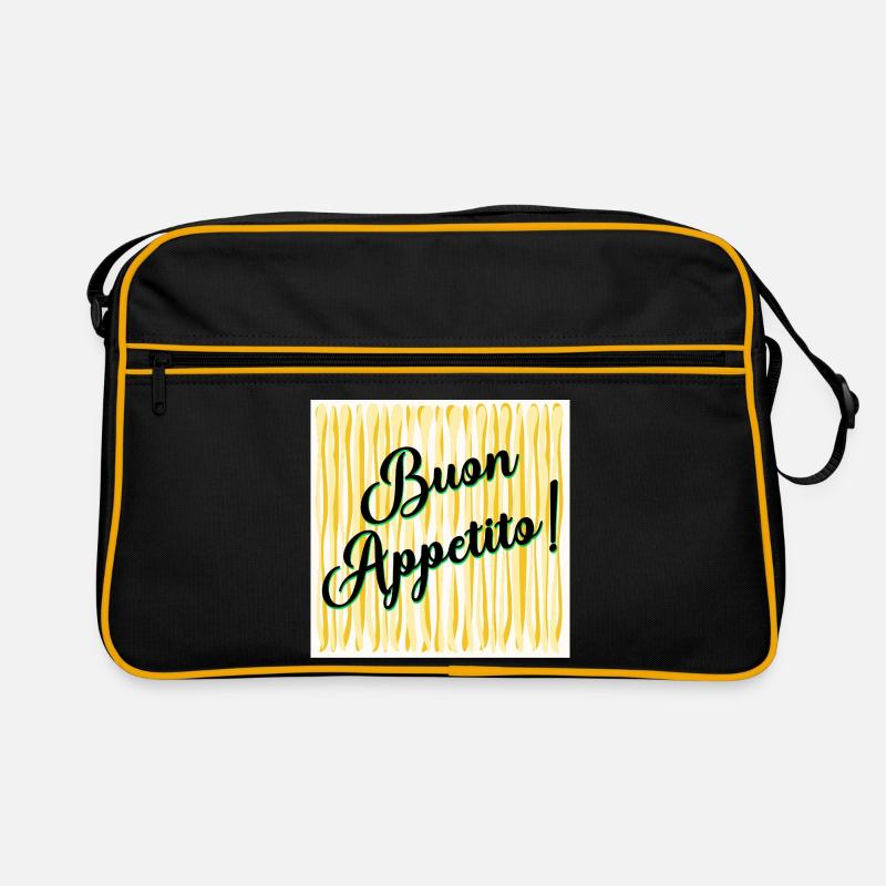 Spaghetti Bon appétit Sac Retro