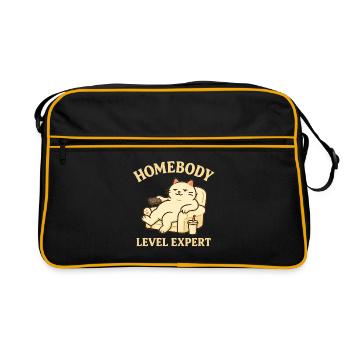 Homebody: Level Expert - Retro Bag - black/gold - Front
