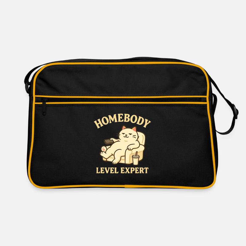 Stubenhocker: Level Experte Retro Tasche