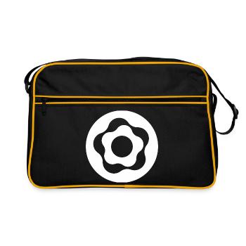 Beignet - Sac Retro - noir/or - Devant
