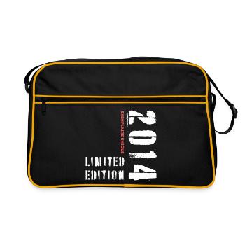 Limited Edition 2014 Single Copy - Retro Bag - black/gold - Front