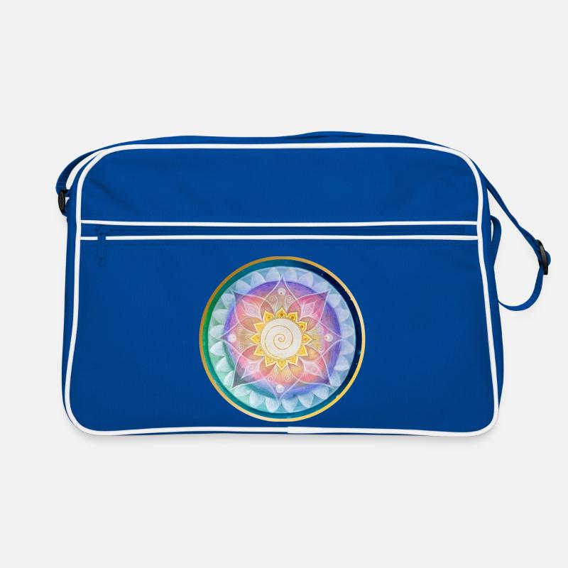 Harmonisches Mandala Meditations design Retro Tasche
