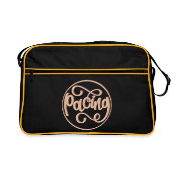 Pacing - Retro Bag - black/gold - Front