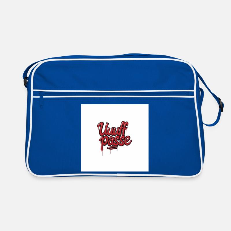 UffPasse Graffiti Schriftzug Retro Tasche