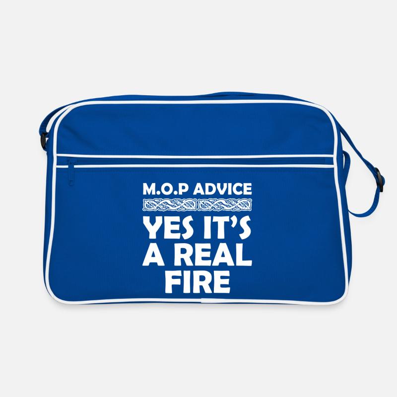 MOP - Echtes Feuer Retro Tasche