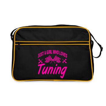 tuning - Retro Bag - black/gold - Front
