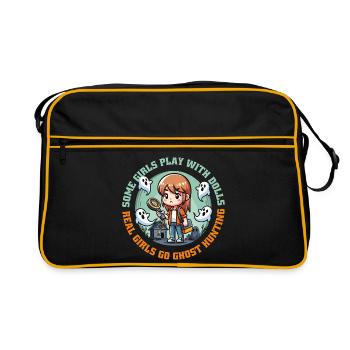 Girls Ghost Hunters Squad - Retro Bag - black/gold - Front