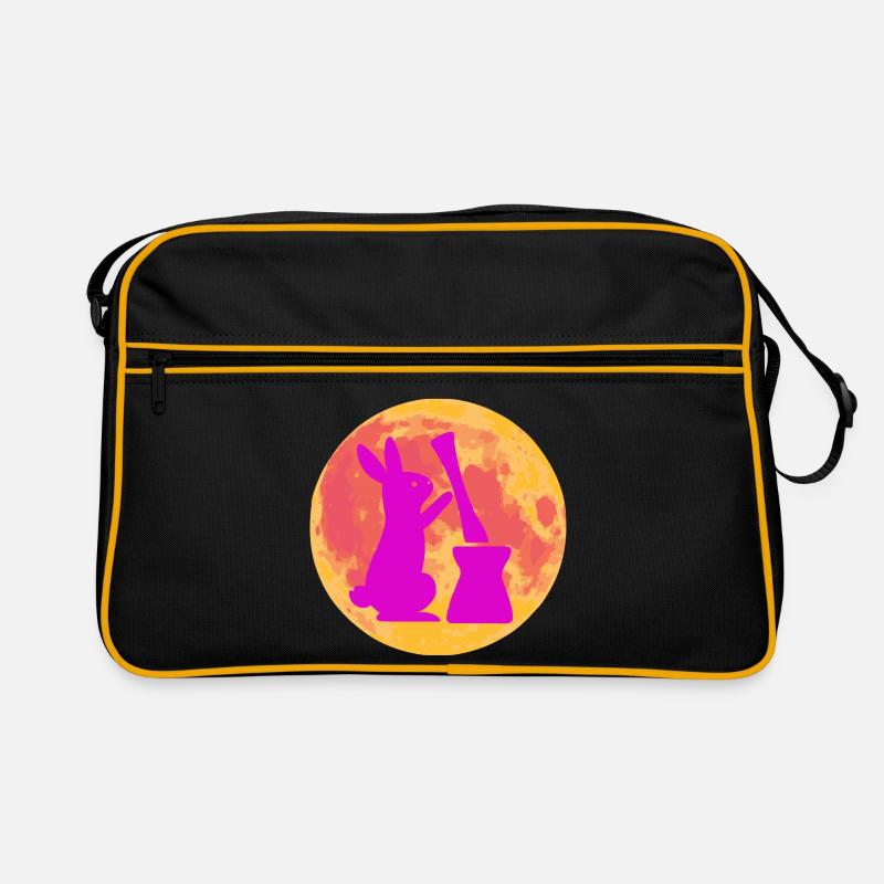 Gâteau de riz Moon Bunny Stomps – Full Moon Design Sac Retro
