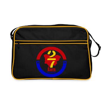 Eure Normandie 27 - Sac Retro - noir/or - Devant